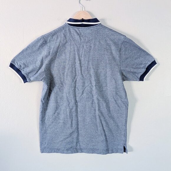 NWT Vintage‎ 1990s Disney Store Houndstooth Embroidered Tigger Golf Polo Blue S - Picture 5 of 11